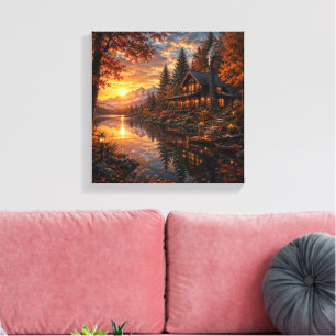 Arte de pared de Mansión Embrujada de Lujo para Ha