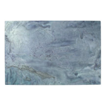 Arte de pared de metal de luna azul