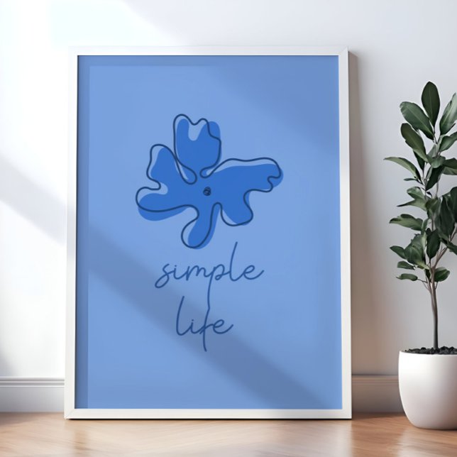 Arte de pared de minimalismo de vida sencilla (Subido por el creador)