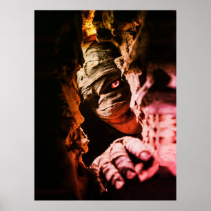Arte de pared de Momia espeluznante – Impresión de