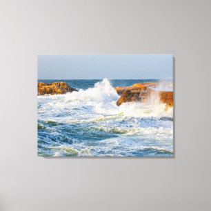 Arte de pared de paisaje marino costero