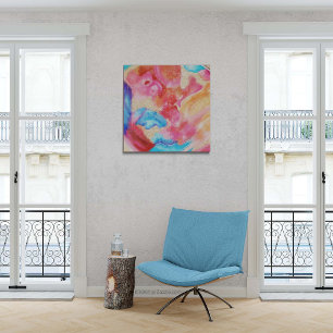 Arte de pared de panel abstracto de SOFT AS STONE
