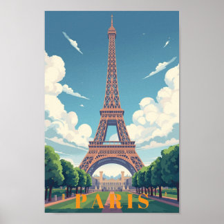 Arte de Pared de París en Cartel