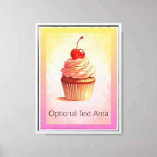 Arte de pared de pastelito pastel adorable - Impre