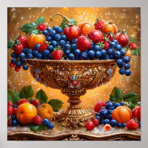 Arte de Pared de Pintura al Óleo Clásica de Natura