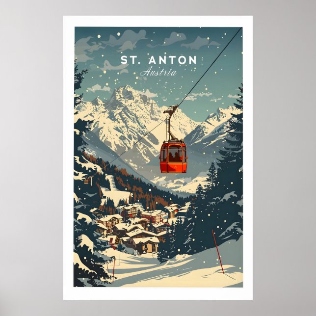 Arte de pared de St Anton 1 (Frente)