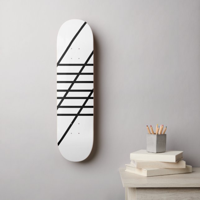 Arte de pared de tablero de skateboard abstracto n (Arte de la pared)