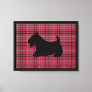 Arte de pared de terrores escoceses