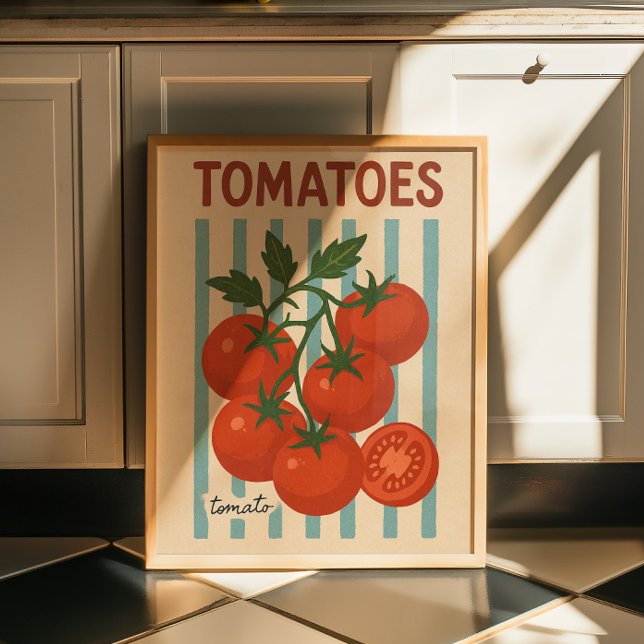 Arte de Pared de Tomate Vintage | Impresión Botáni (Subido por el creador)