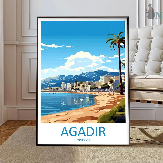 Arte de pared de viaje a Agadir Agadir colgante de (Subido por el creador)