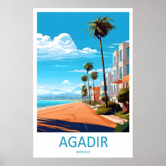 Arte de pared de viaje a Agadir Colgante de pared