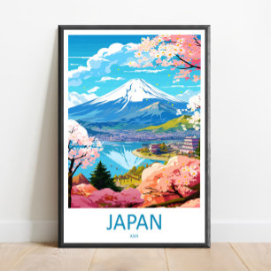 Arte de pared de viaje a Japón Colgante de pared d