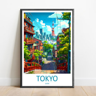 Arte de pared de viaje a Japón Colgante de pared d