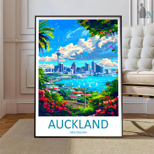 Arte de pared de viaje de Auckland Arte de pared d