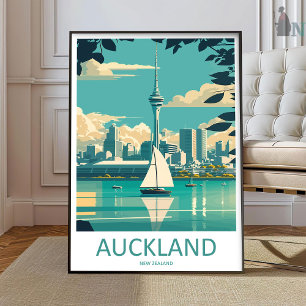 Arte de pared de viaje de Auckland Arte de pared d