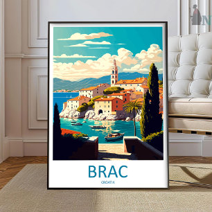 Arte de pared de viaje de Brac Brac colgante para