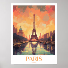 Arte de Pared de Viajes de París