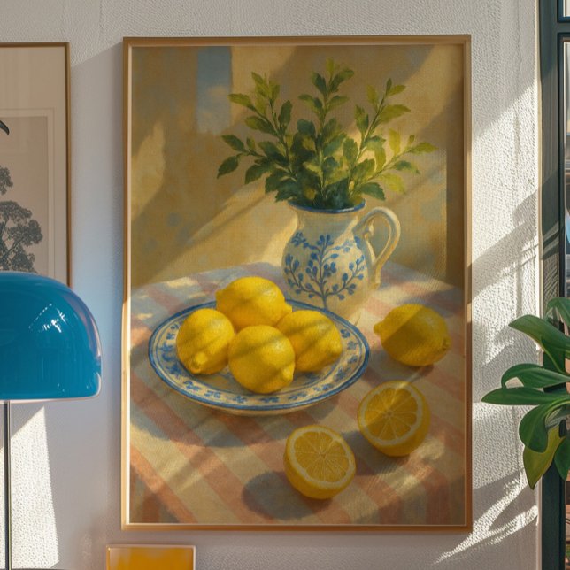 Arte de pared de vida tranquila mediterránea de li (Subido por el creador)