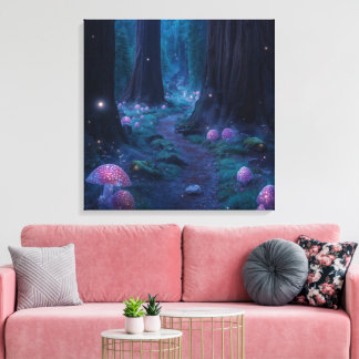 Arte de pared del camino divino: paisaje del viaje
