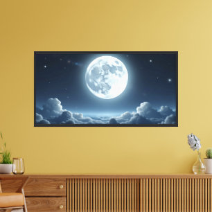 Arte de pared del cielo a la luz de la luna – Noch