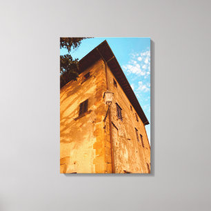 Arte de pared en Canva - Panzano en Chianti, TOSCA