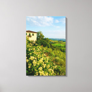 Arte de pared en Canva - Panzano in Chianti, TOSCA