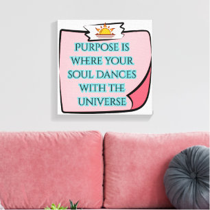 Arte de pared en lienzo espiritual – Inspirador