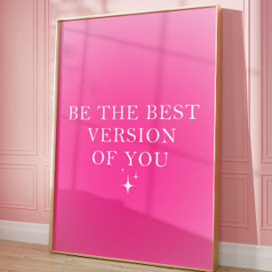 Arte de pared estético inspirador y motivacional r