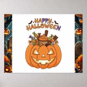 Arte de pared Feliz Halloween
