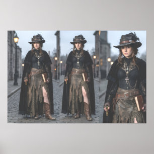 Arte de pared gótico de academia oscura Poster de 