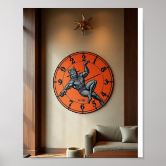 Arte de pared impreso de Aries | Astrología Negrit