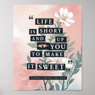 Arte de pared imprimible, cita motivacional