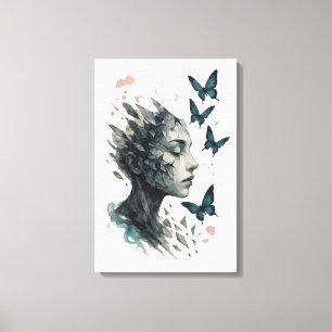 Arte de pared inspirador Transformación de marip