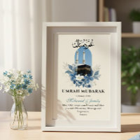Arte de Pared Islámico Personalizado Umrah Mubarak