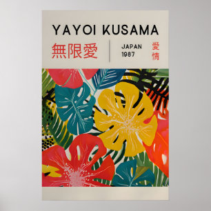 Arte de pared japonés de Yayoi Kusama - Arte de pa