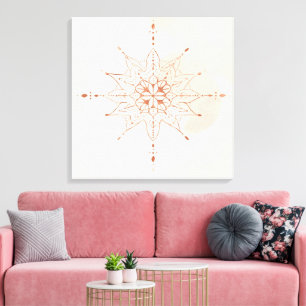 Arte de pared Mandalas Boho Geometría Sagrada