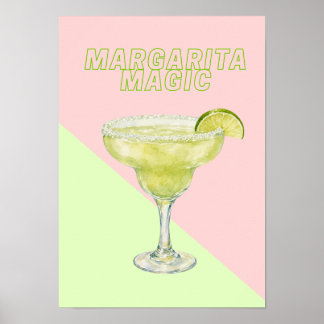 Arte de pared Margarita Magic