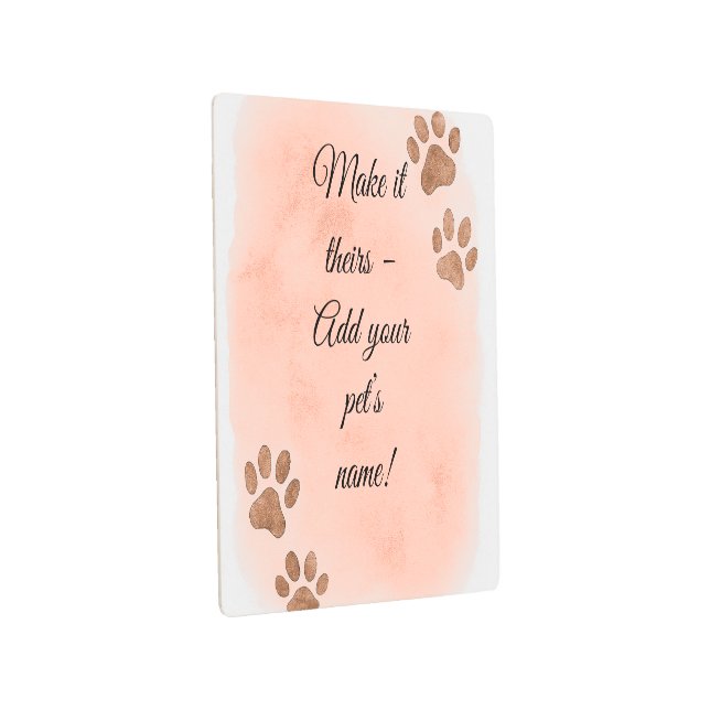 Arte de pared Mascota personalizado - Desi elegant (3/4)