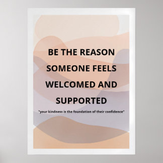 Arte de pared minimalista motivacional Impresión/I
