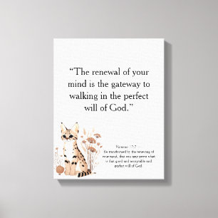 Arte de pared motivacional cristiano (editable)