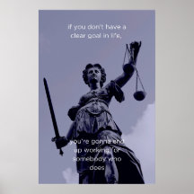 Arte de pared motivacional para la fijación de obj