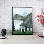 Arte de pared paisajístico<br><div class="desc">Los colores mullidos y el diseño minimalista hacen de esta impresión la adición perfecta a cualquier decoración moderna, boho o de inspiración de mediados de siglo.</div>