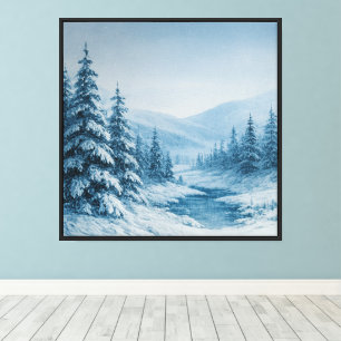 Arte de pared paisajístico – Hogar pacífico inspir