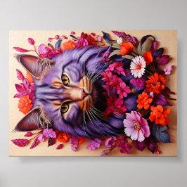 Arte de pared para amantes de los gatos