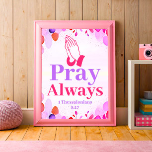 Arte de pared para chica adolescente cristiana boh