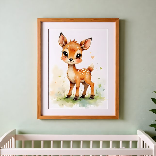 Arte de pared para guardería de ciervos – Sala de  (Subido por el creador)
