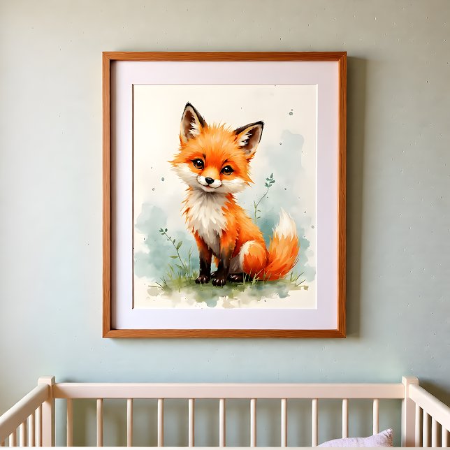 Arte de pared para guardería de zorro – Sala de be (Subido por el creador)