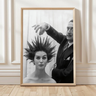 Arte de Pared para Mal Día de Pelo, Póster Diverti