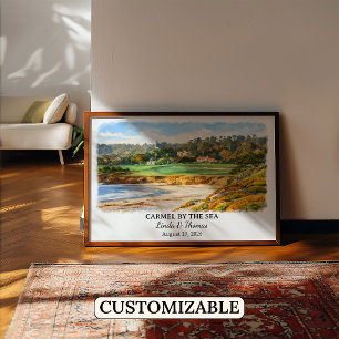 Arte de Pared Personalizado Carmel By The Sea, Cal