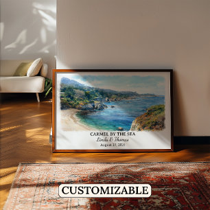 Arte de Pared Personalizado Carmel By The Sea, Cal